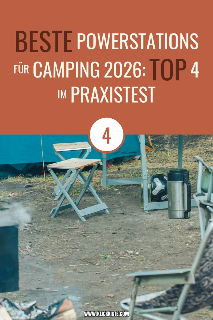 Beste Powerstations für Camping 2026: Top 4 im Praxistest
