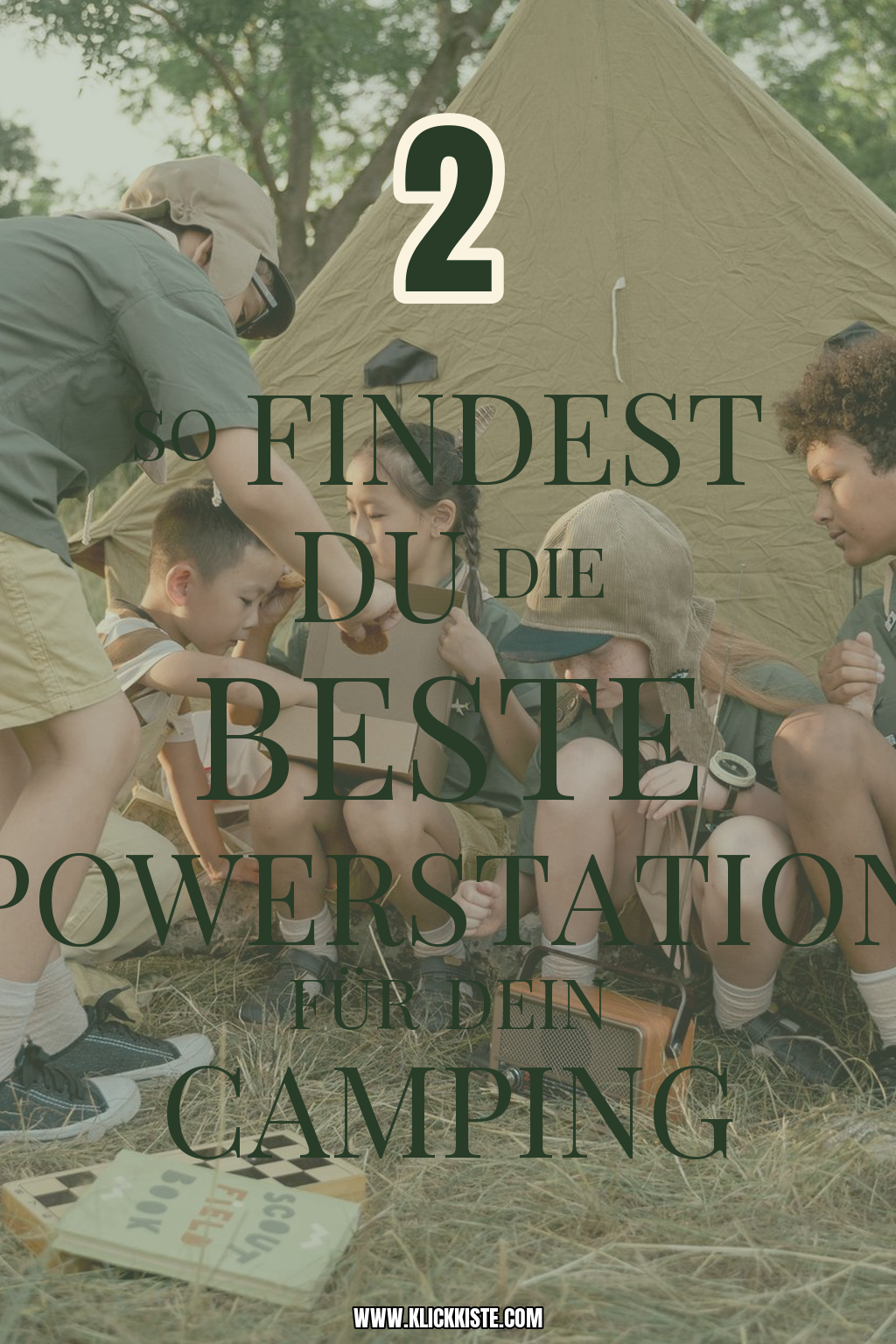 Pinterest Pin So findest du die beste Powerstation für dein Camping