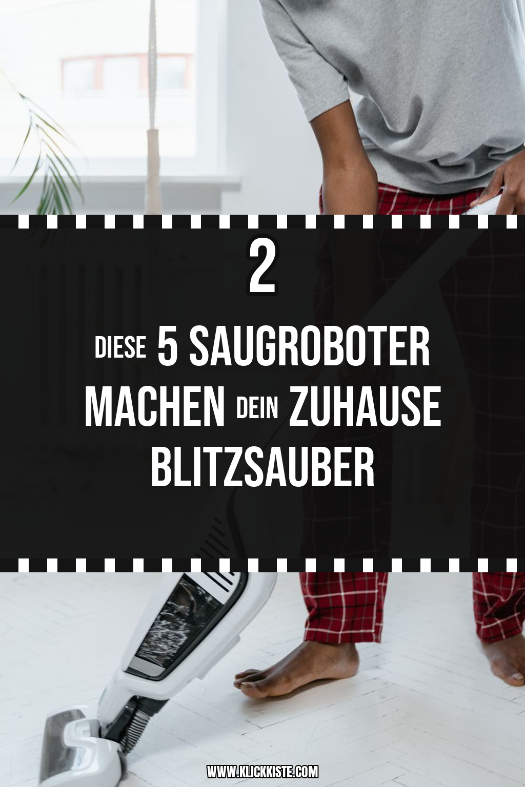 Pinterest Pin Diese 5 Saugroboter machen dein Zuhause blitzsauber