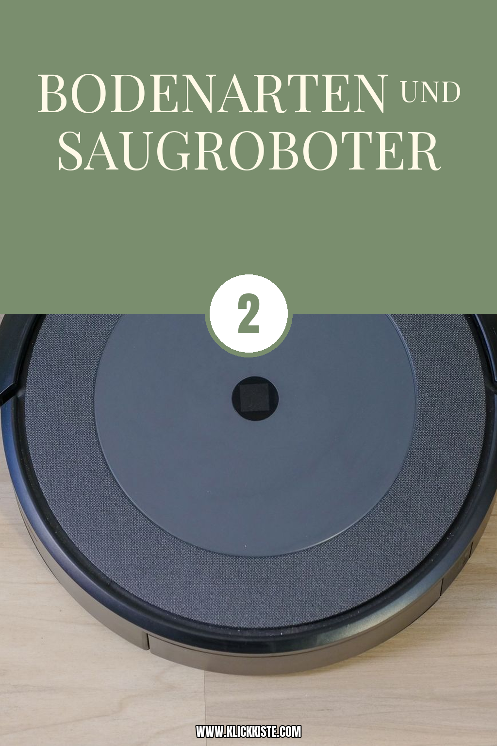 Pinterest Pin Bodenarten und Saugroboter