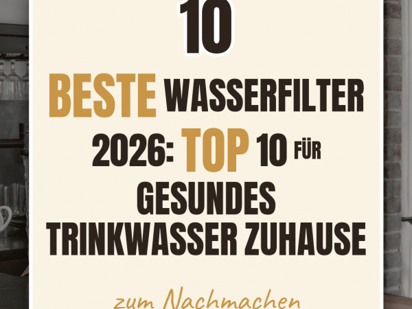 Beste Wasserfilter 2026: Top 10 für gesundes Trinkwasser zuhause