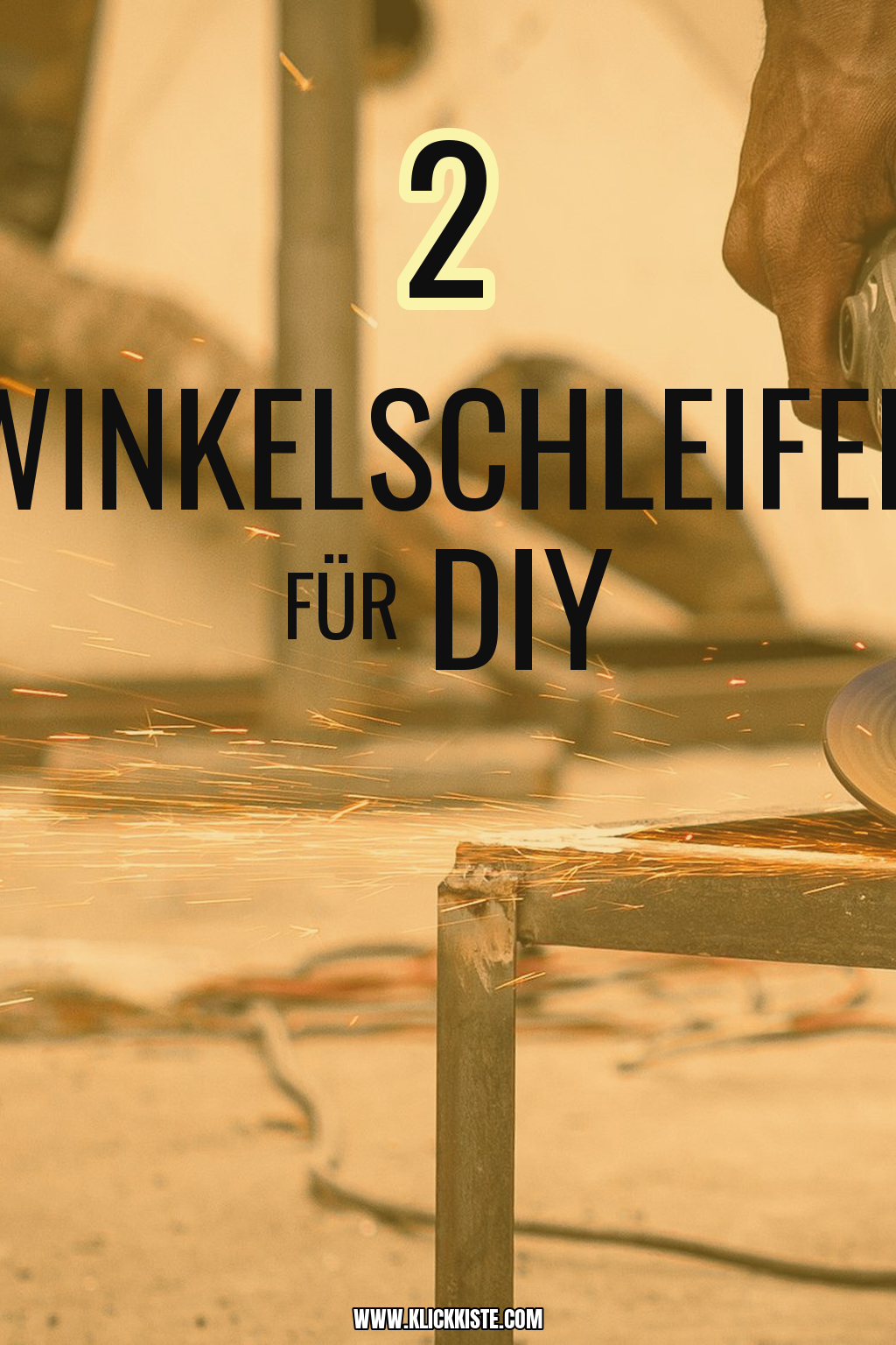 Pinterest Pin Winkelschleifer für DIY-Projekte