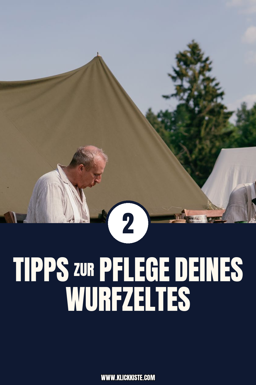 Pinterest Pin Tipps zur Pflege deines Wurfzeltes