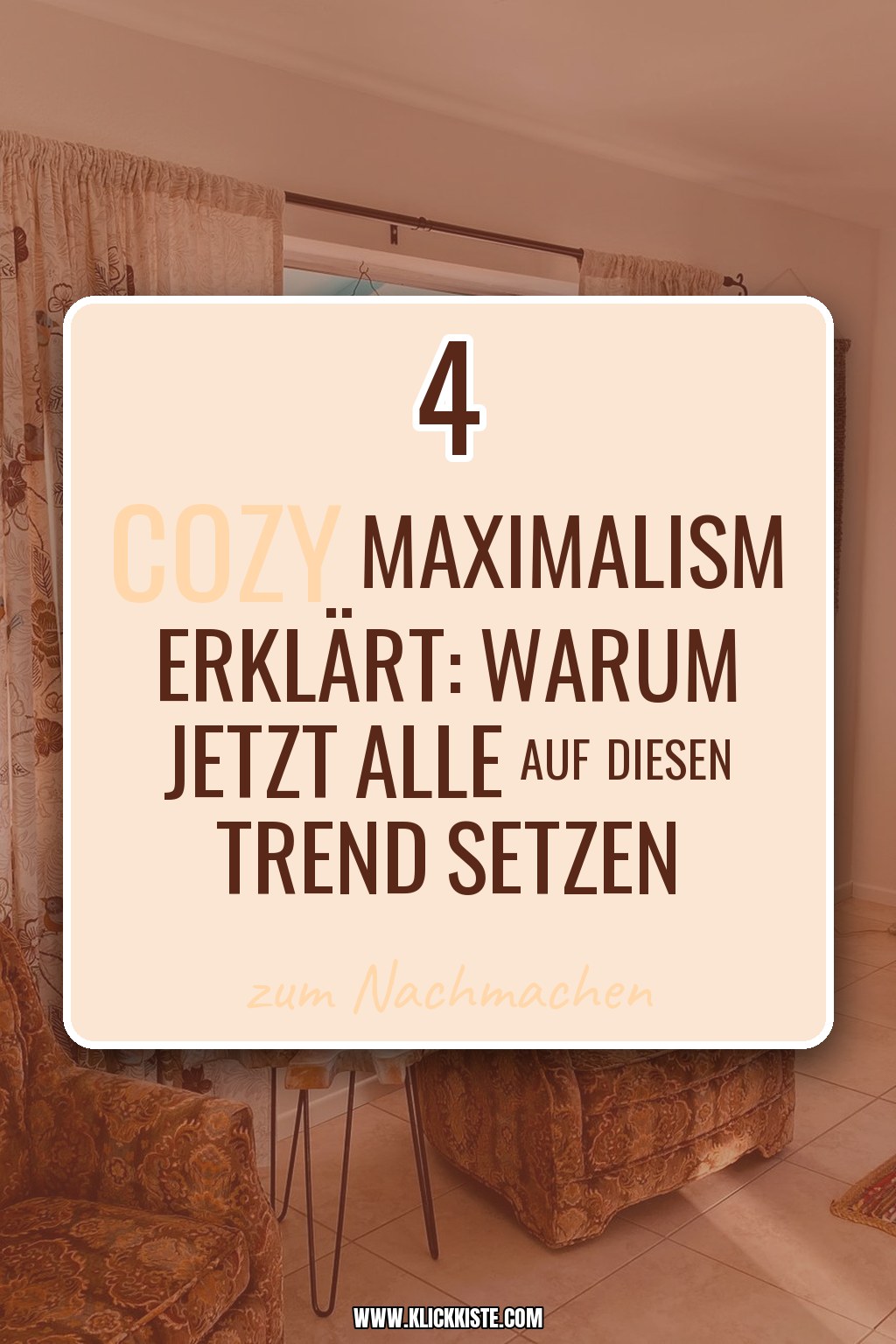 Cozy Maximalism erklärt: Warum jetzt alle auf diesen Trend setzen