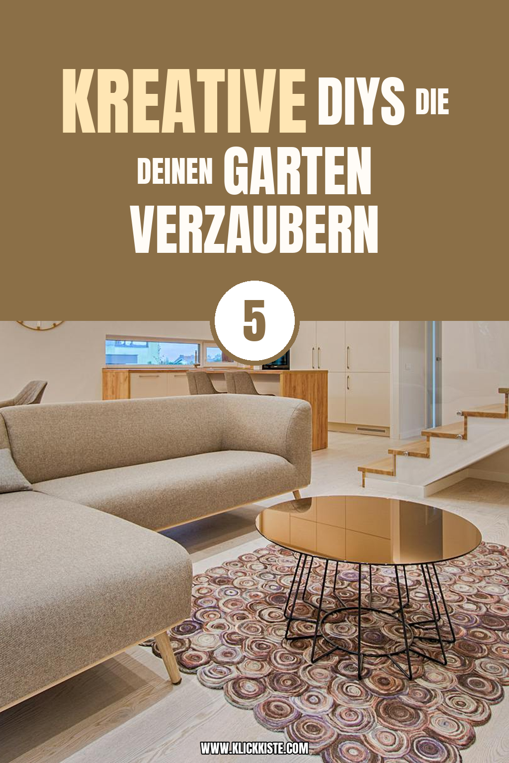 Pinterest Pin So gestaltest du deinen Boho-Garten mit 5 kreativen DIYs