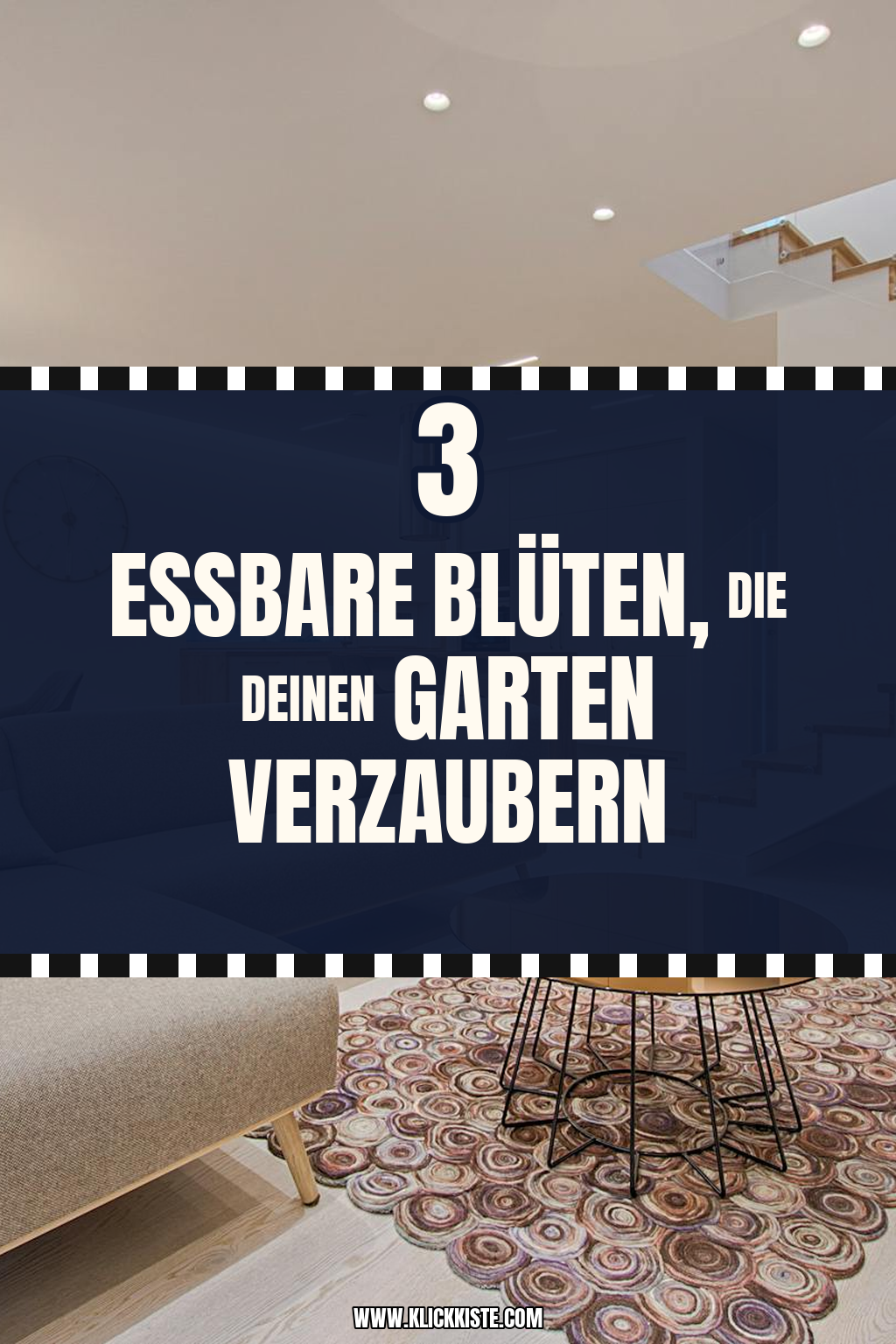 Pinterest Pin Wie du mit essbaren Blüten deinen Garten verzauberst
