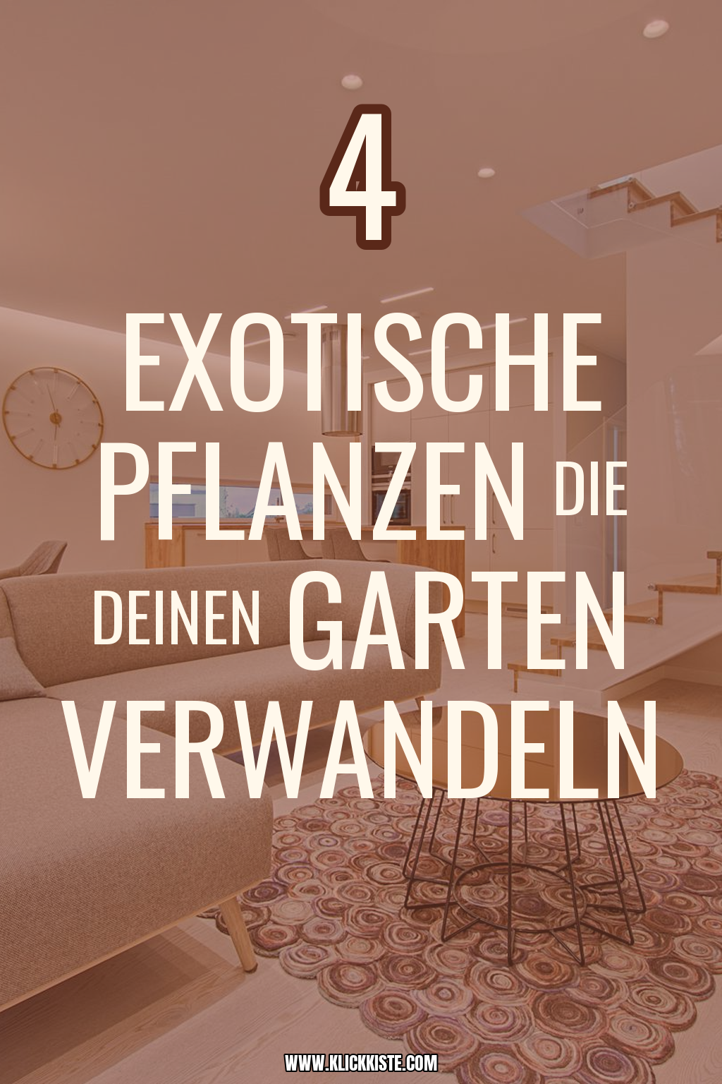 Pinterest Pin Diese Pflanzen verleihen deinem Garten exotisches Flair