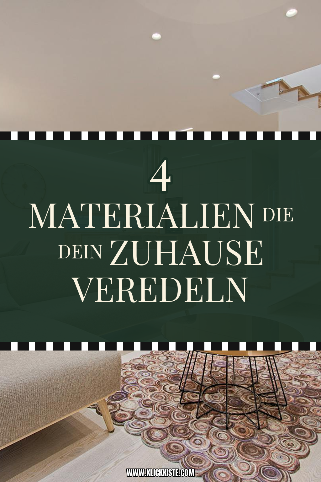 Pinterest Pin 4 Materialien, die deinem Zuhause italienische Klasse verleihen