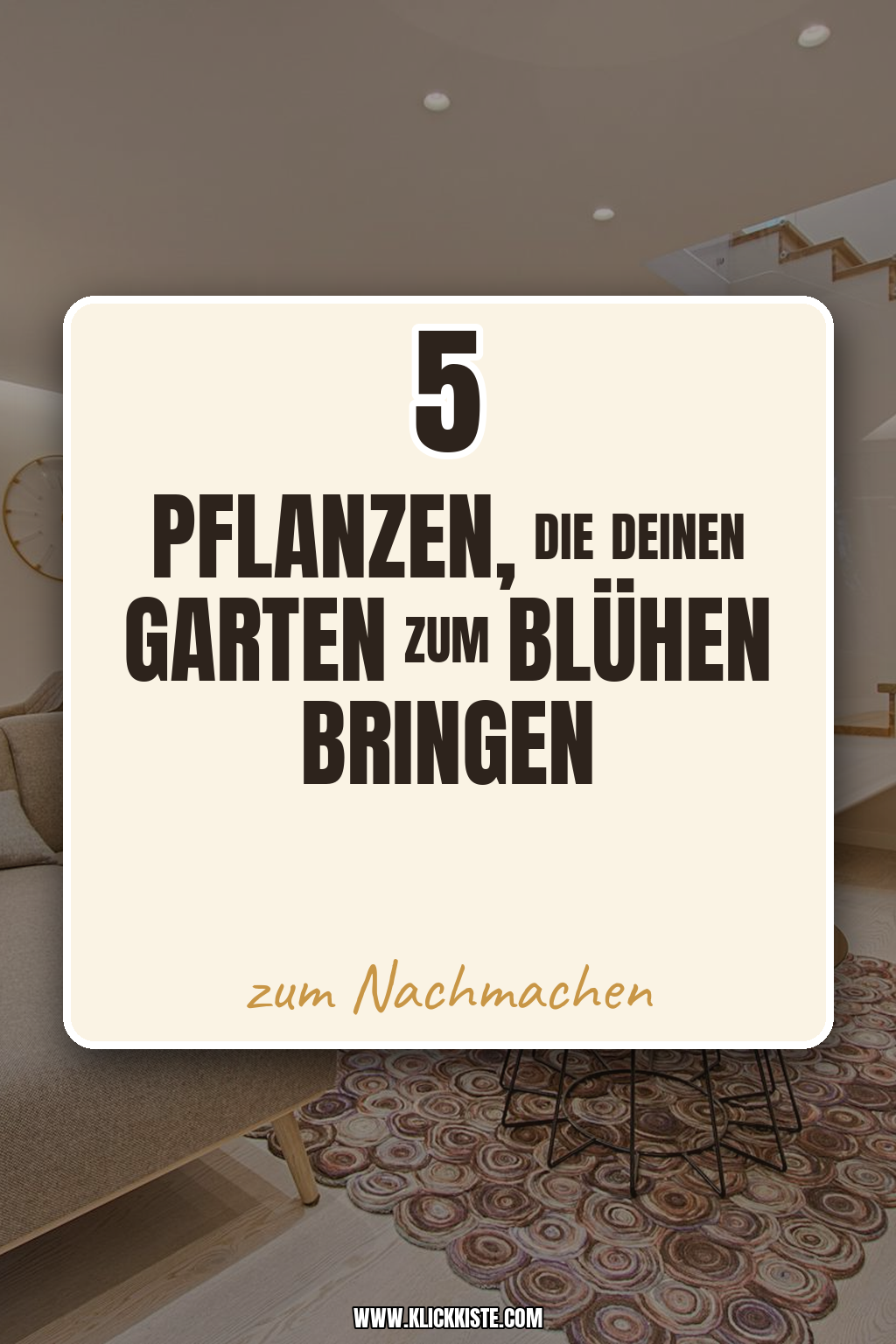 Pinterest Pin Diese Pflanzen bringen Farbe und Leben in deinen Garten