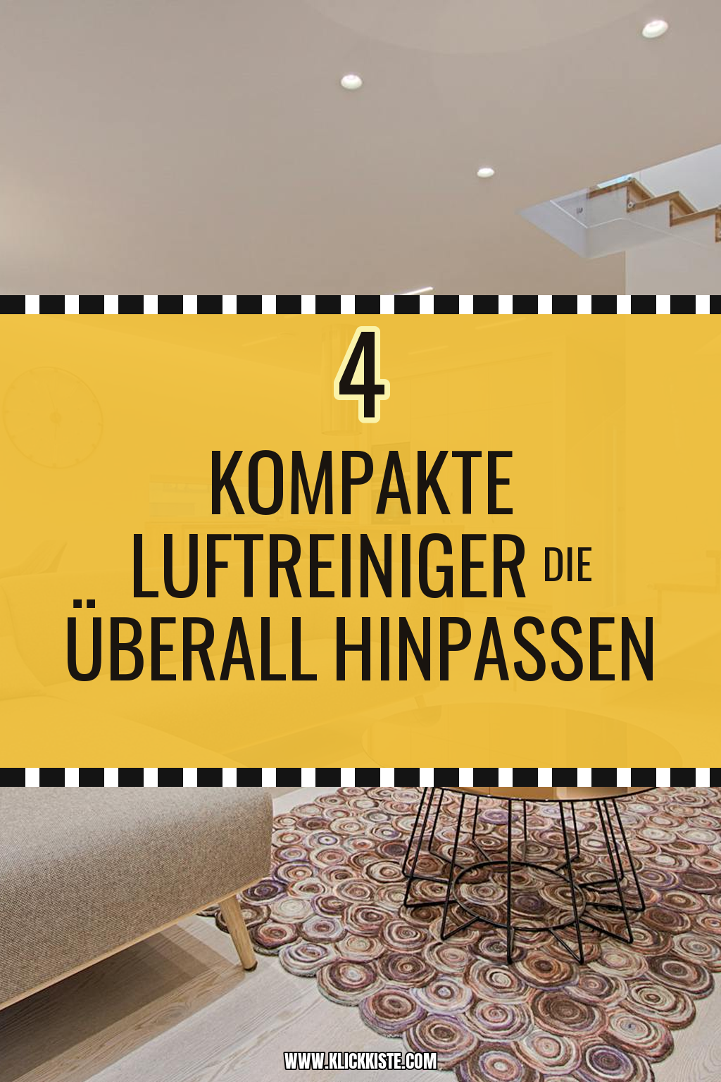 Pinterest Pin Diese 4 kompakten Luftreiniger passen in jedes Zimmer