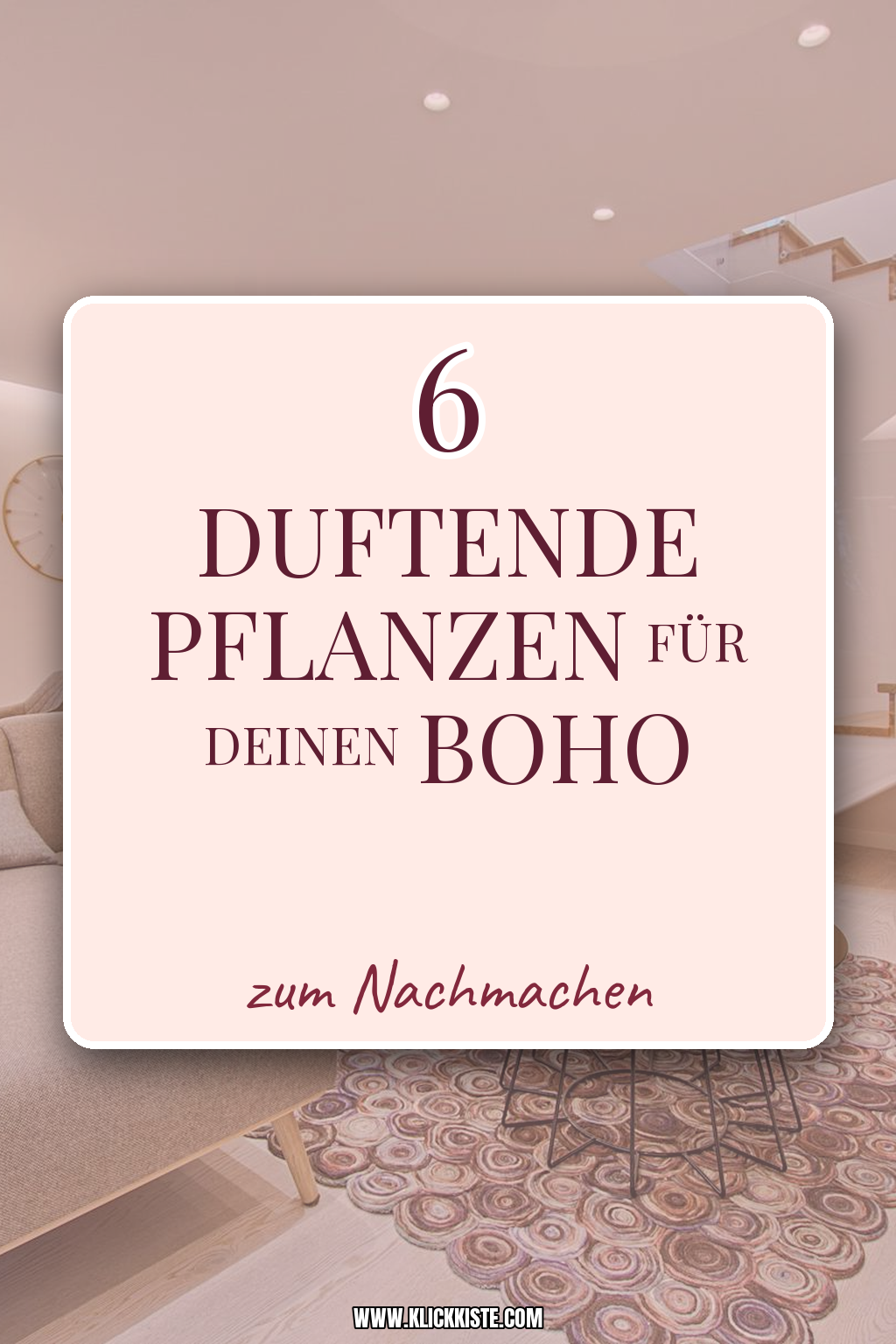 Pinterest Pin Duftende Pflanzen, die in jeden Boho-Garten passen