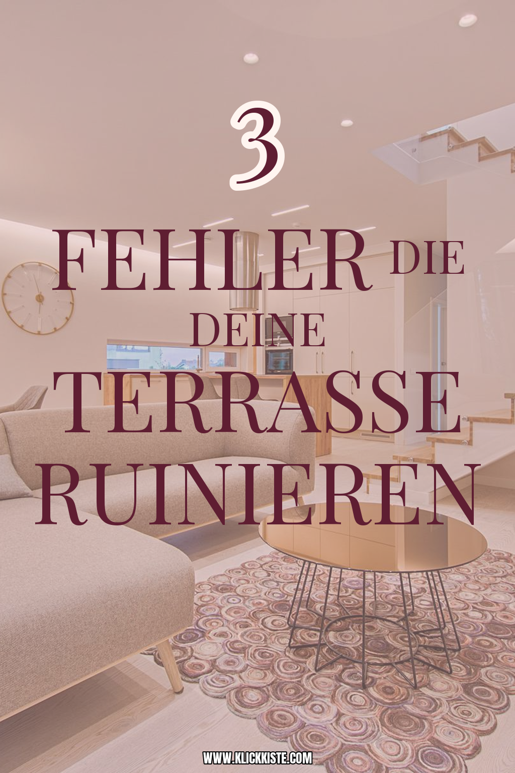 Pinterest Pin Vermeide diese Dekorationsfehler auf deiner Terrasse