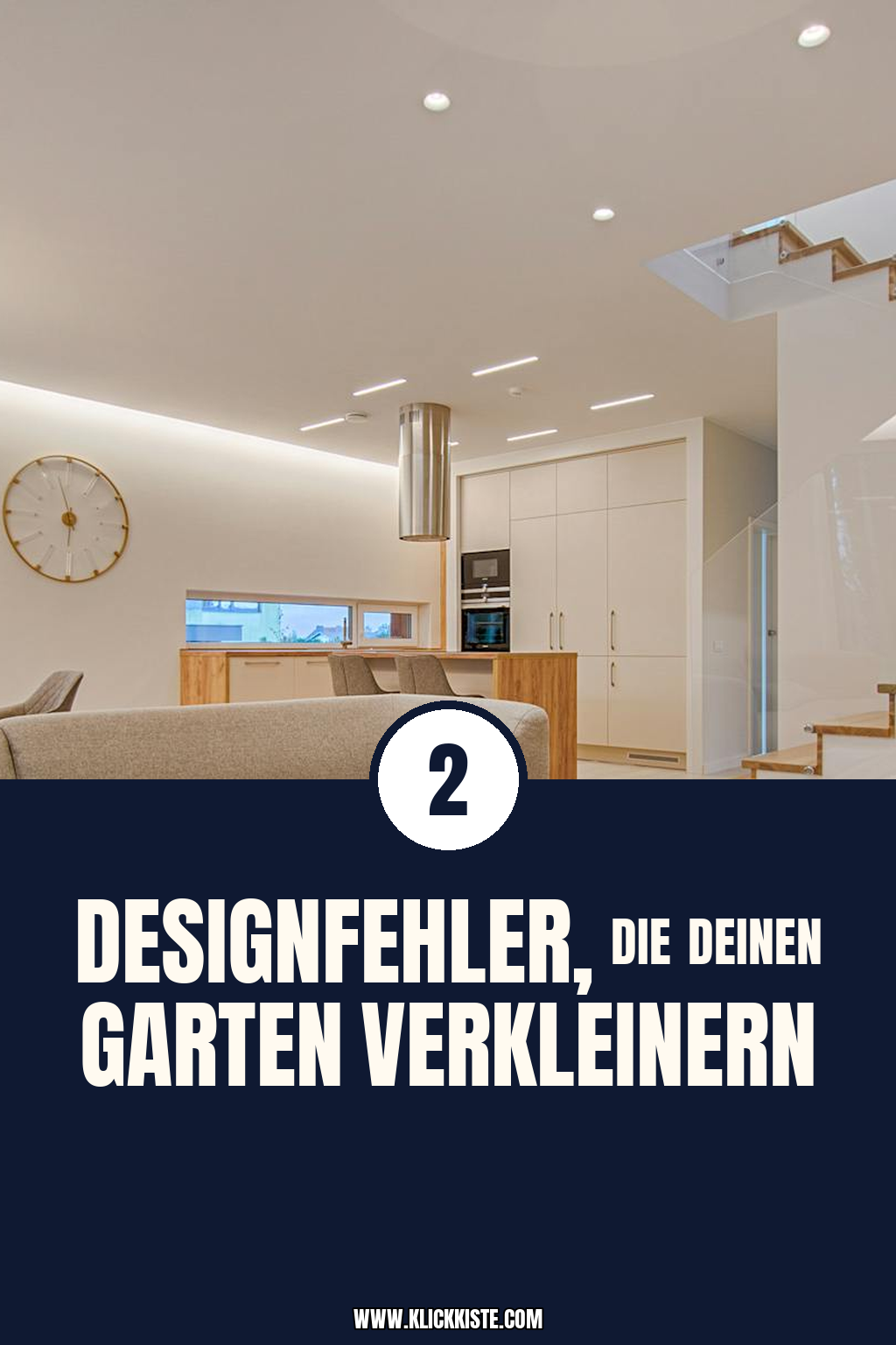 Pinterest Pin Diese Designfehler lassen deinen Garten kleiner wirken
