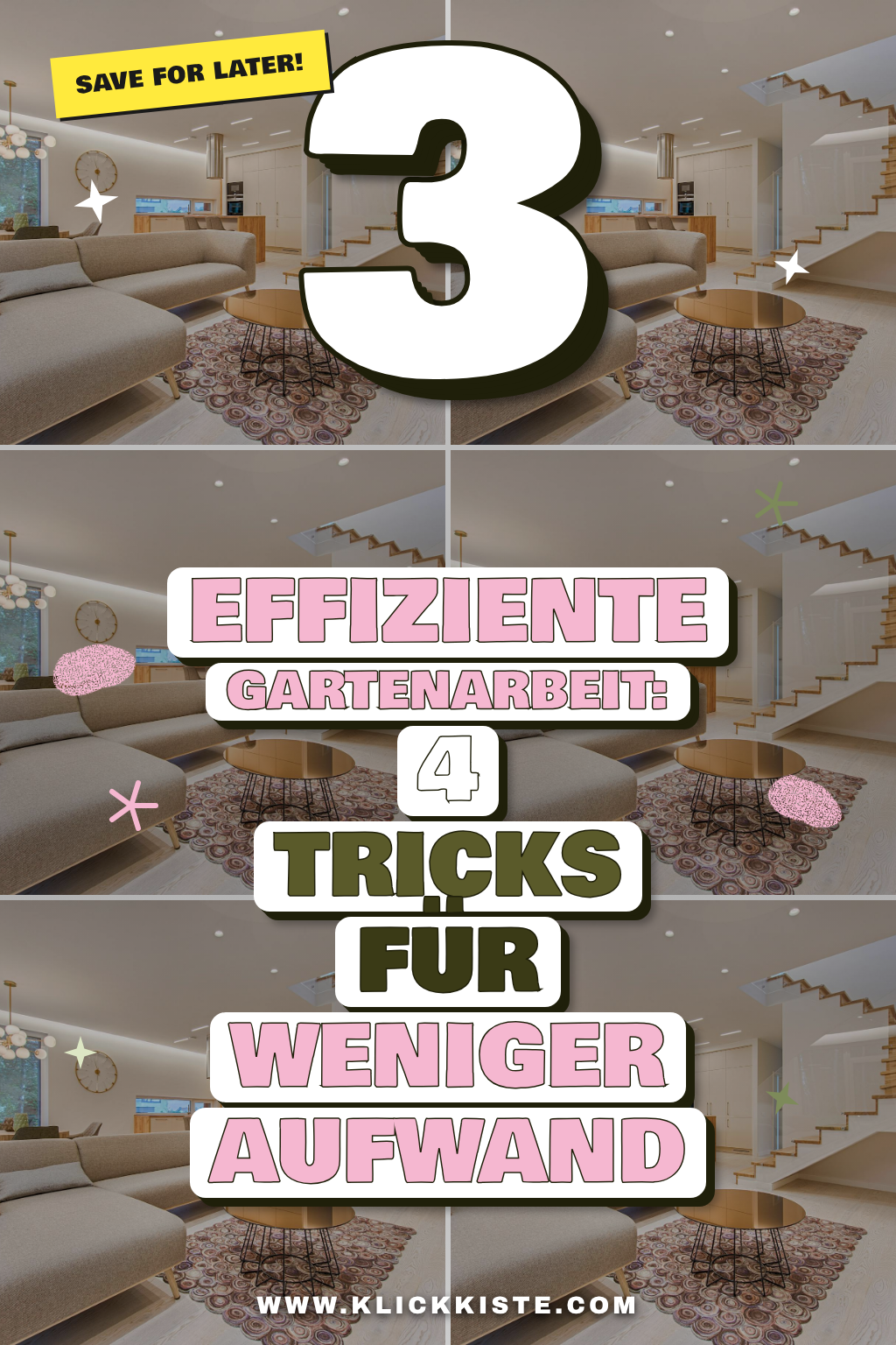 Pinterest Pin Gartenarbeit effizienter gestalten