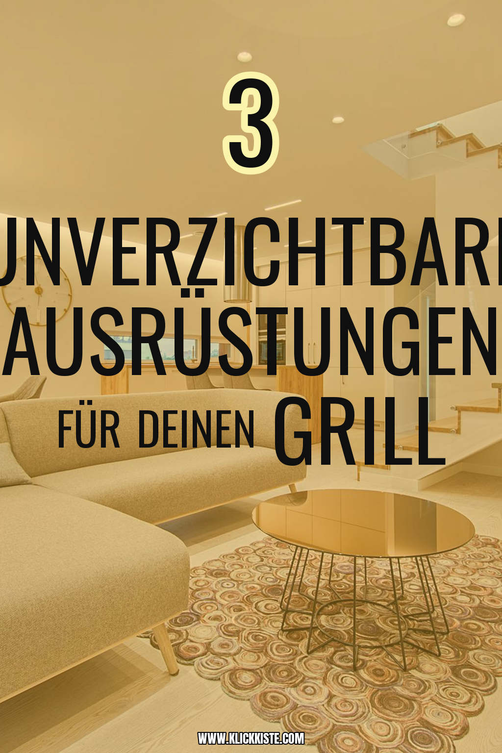 Pinterest Pin Diese 3 Ausrüstungen dürfen beim Grillen nicht fehlen