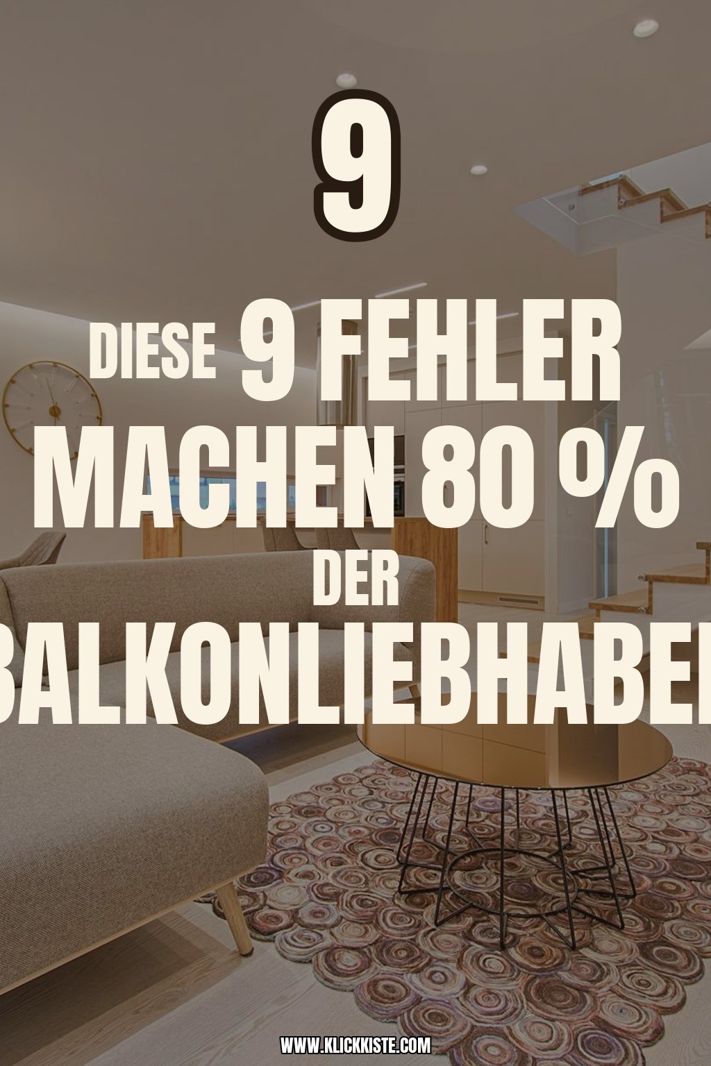 Diese 9 Fehler machen 80 % der Balkonliebhaber