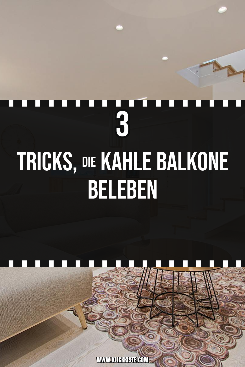 Pinterest Pin So vermeidest du kahle Ecken auf deinem Balkon