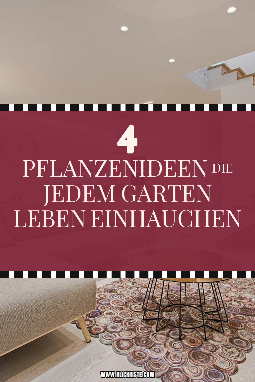 Pinterest Pin Wie du mit Pflanzen deinen Garten aufpeppst