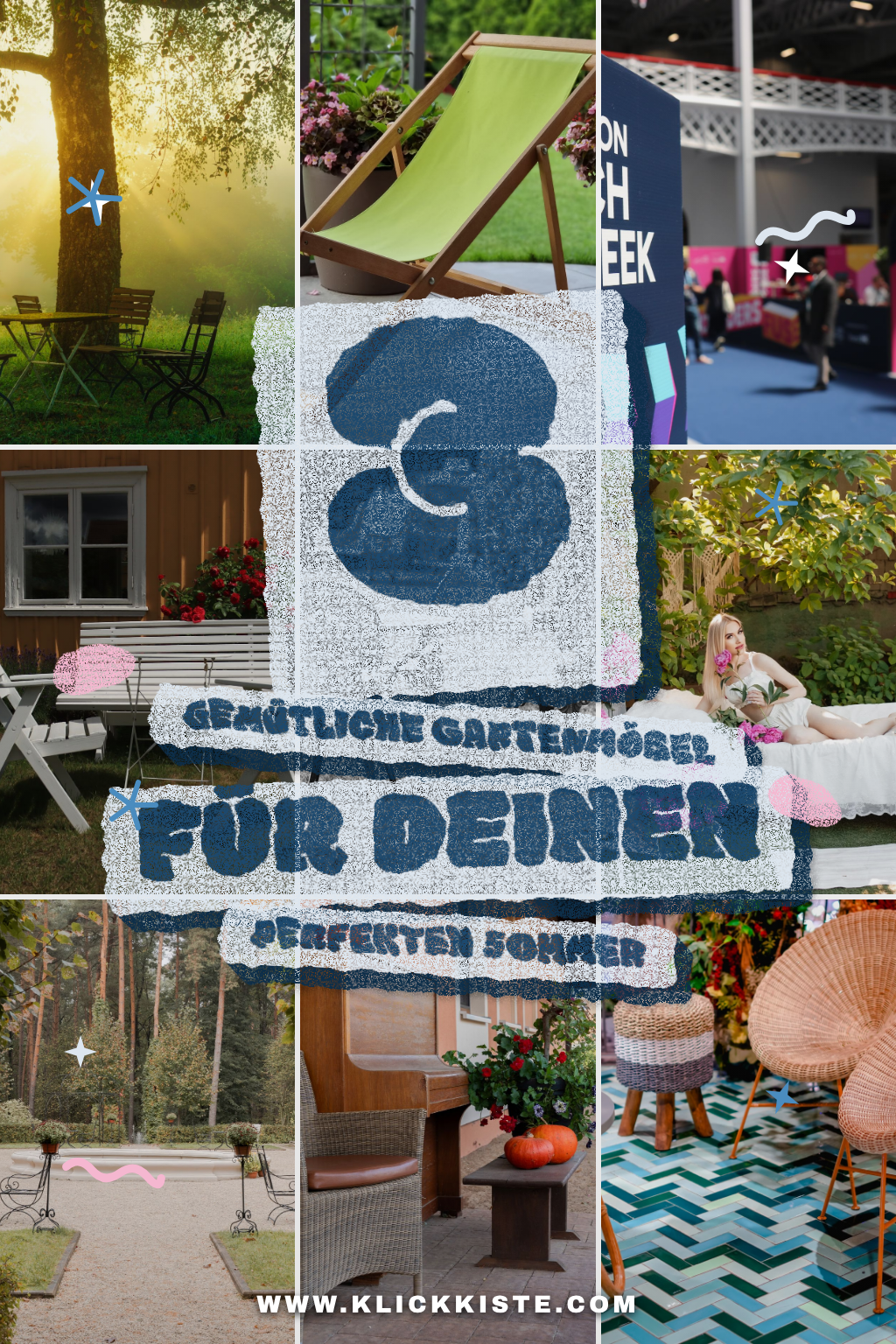 Pinterest Pin Diese Gartenmöbel machen deinen Außenbereich zur Wohlfühloase