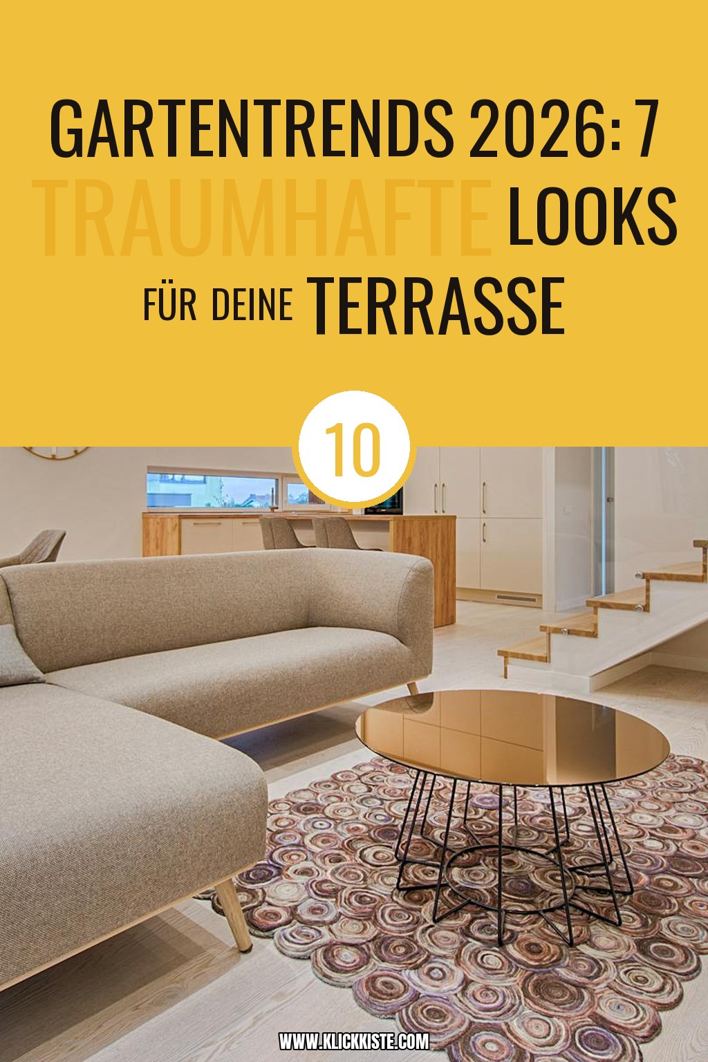 Gartentrends 2026: 7 traumhafte Looks für deine Terrasse