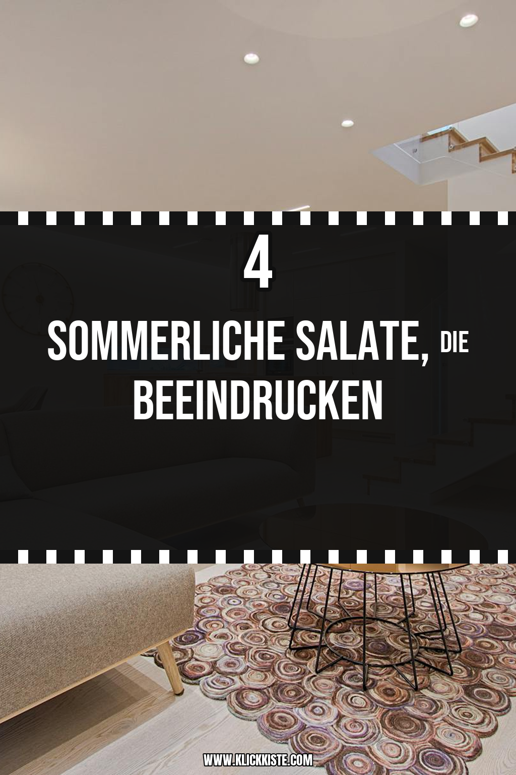 Pinterest Pin Entdecke 4 innovative Salate für den Sommer