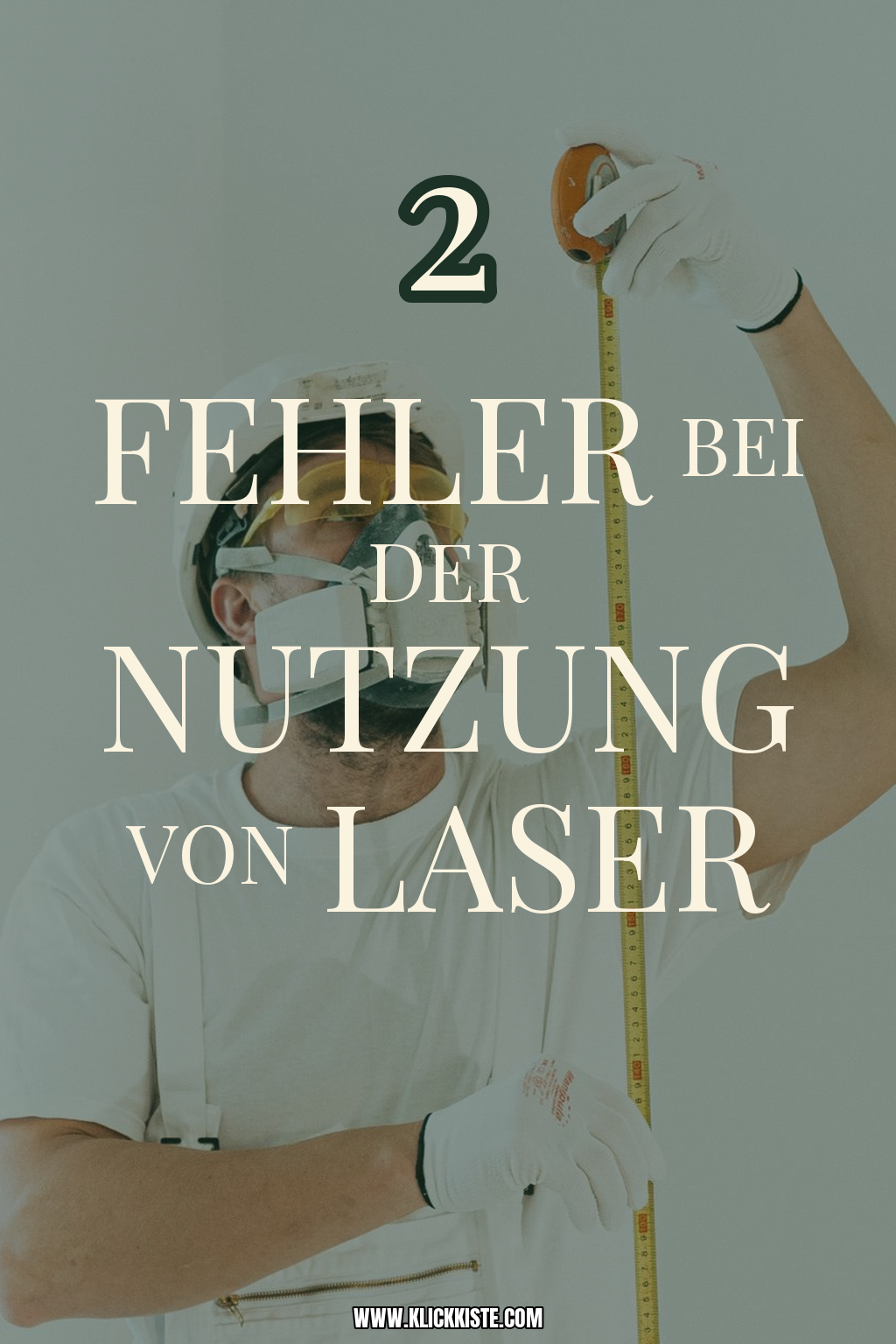 Pinterest Pin Fehler bei der Nutzung von Laser-Entfernungsmessern vermeiden