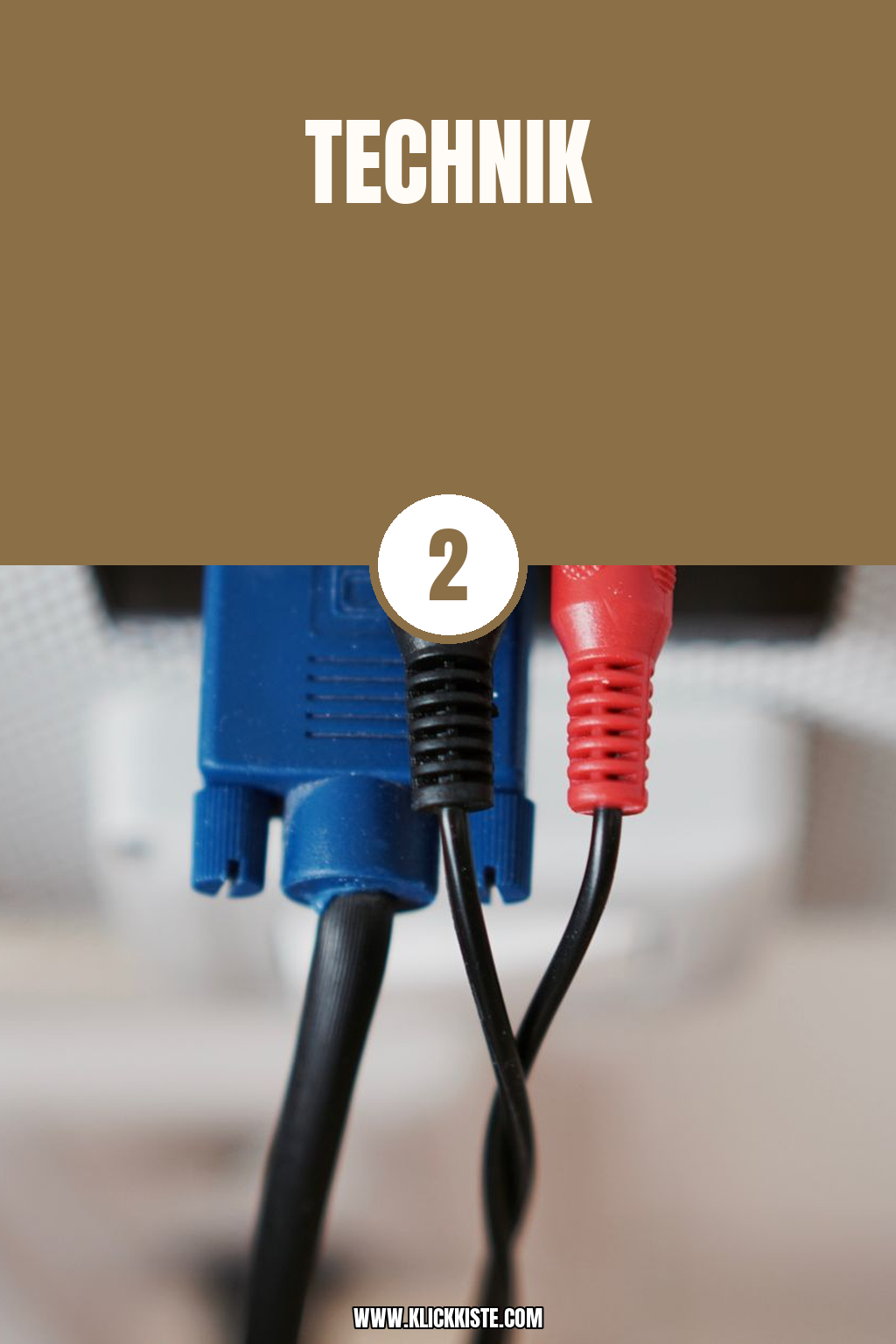 Pinterest Pin Technik-Zubehör optimal verstauen