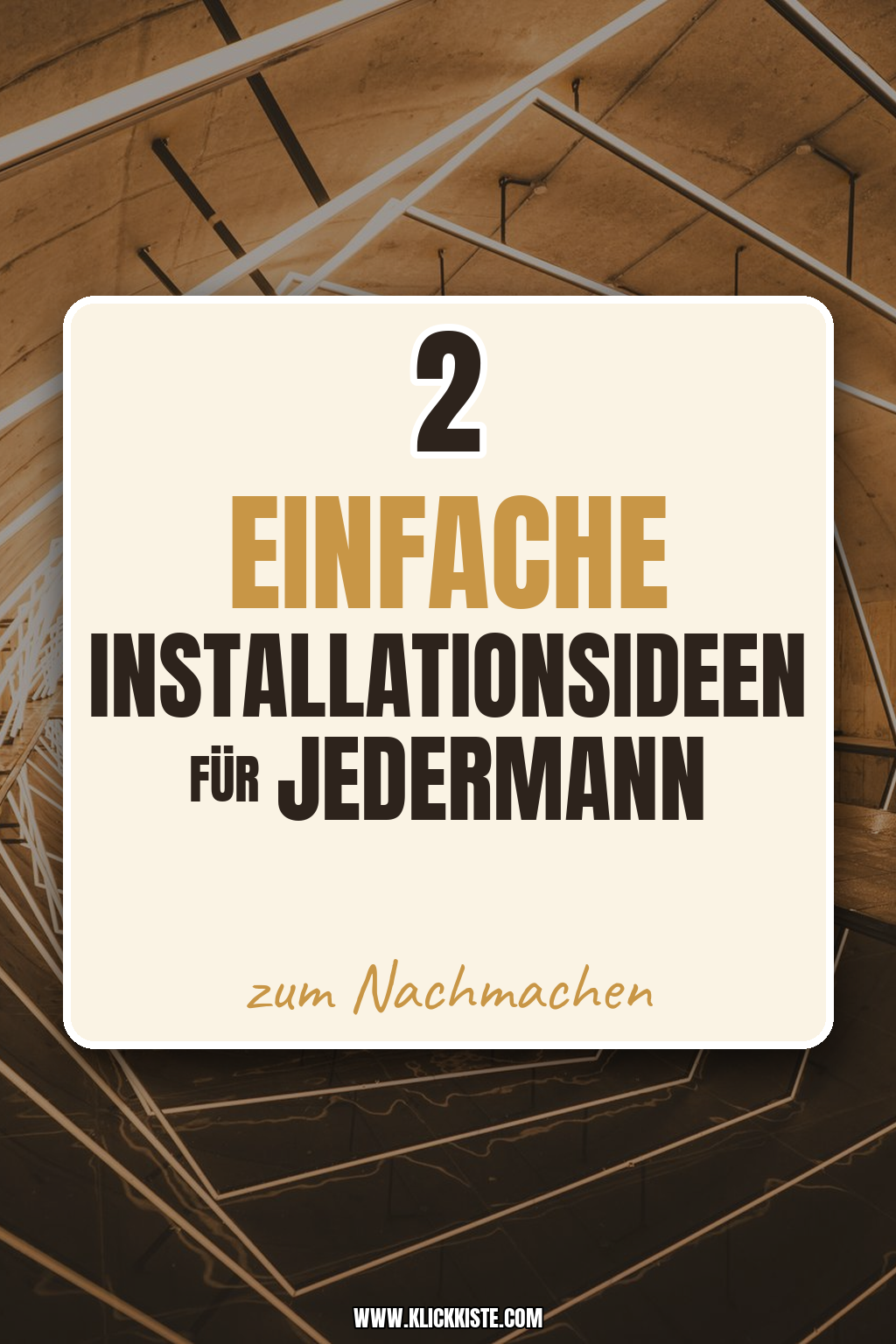 Pinterest Pin Einfache Installationsideen für jedermann