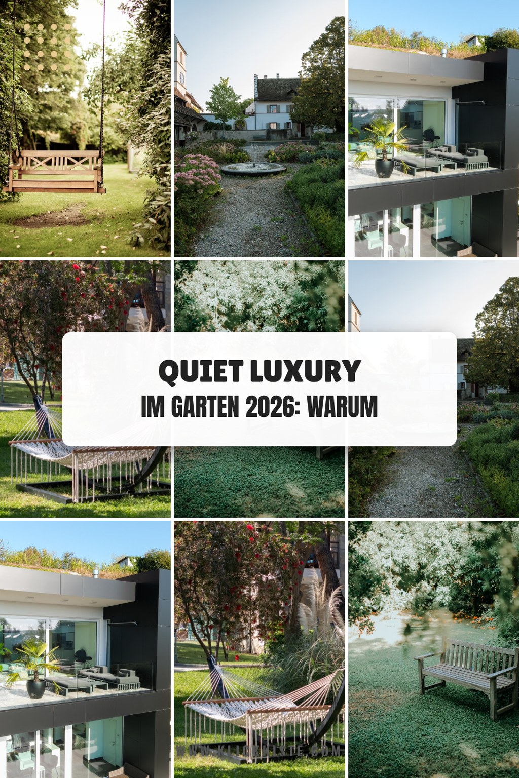Quiet Luxury im Garten 2026: Warum der Trend gerade alle erwischt