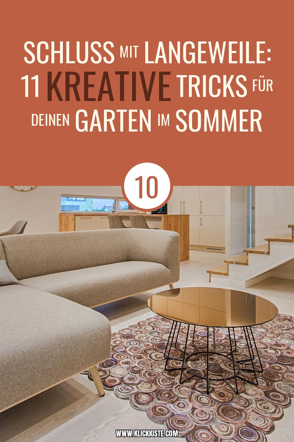 Schluss mit Langeweile: 11 kreative Tricks für deinen Garten im Sommer