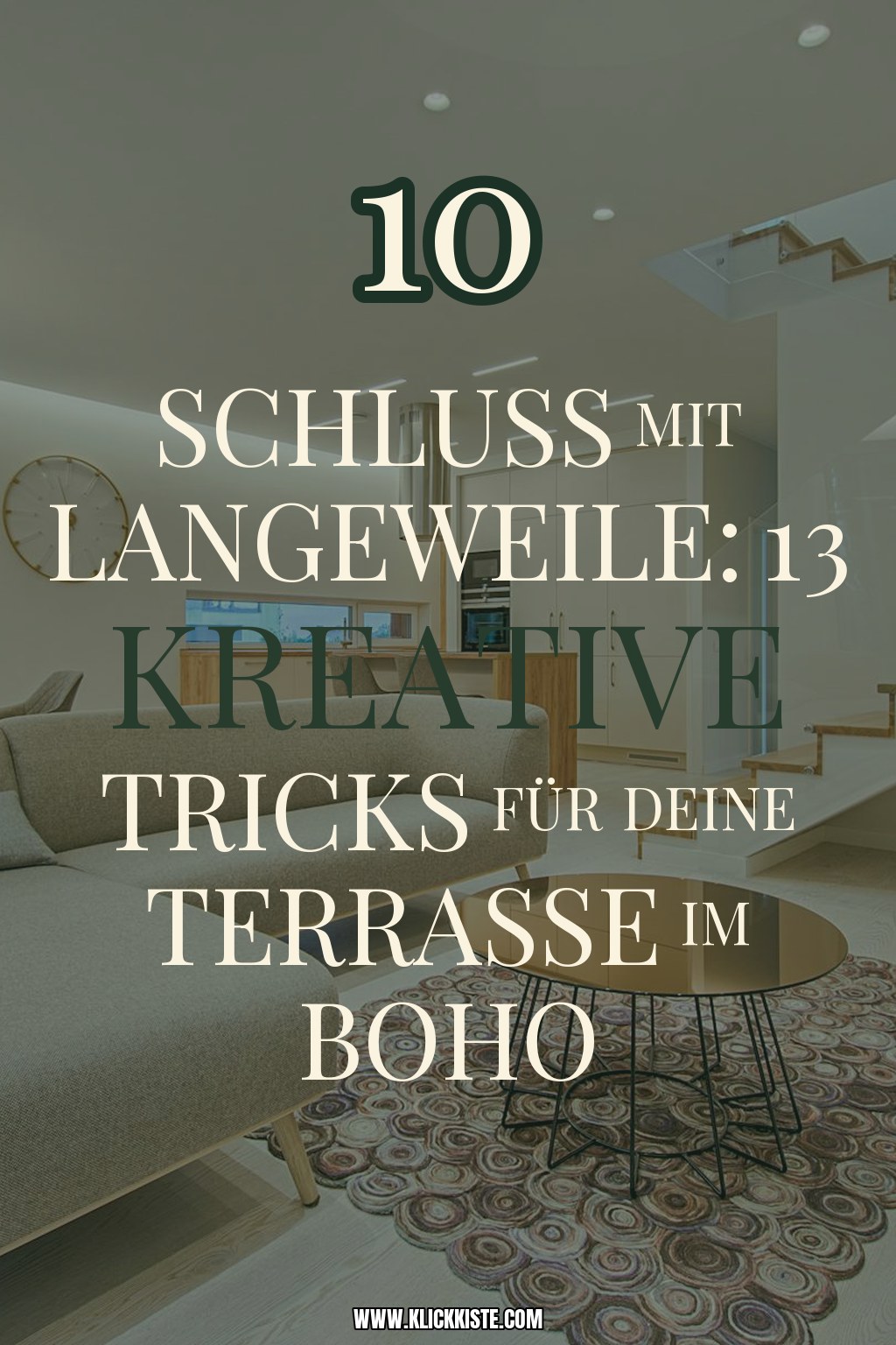Schluss mit Langeweile: 13 kreative Tricks für deine Terrasse im Boho-Stil