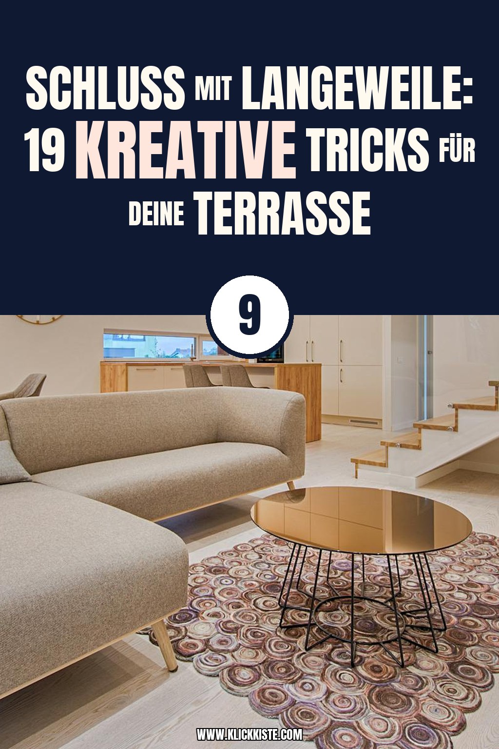 Schluss mit Langeweile: 19 kreative Tricks für deine Terrasse