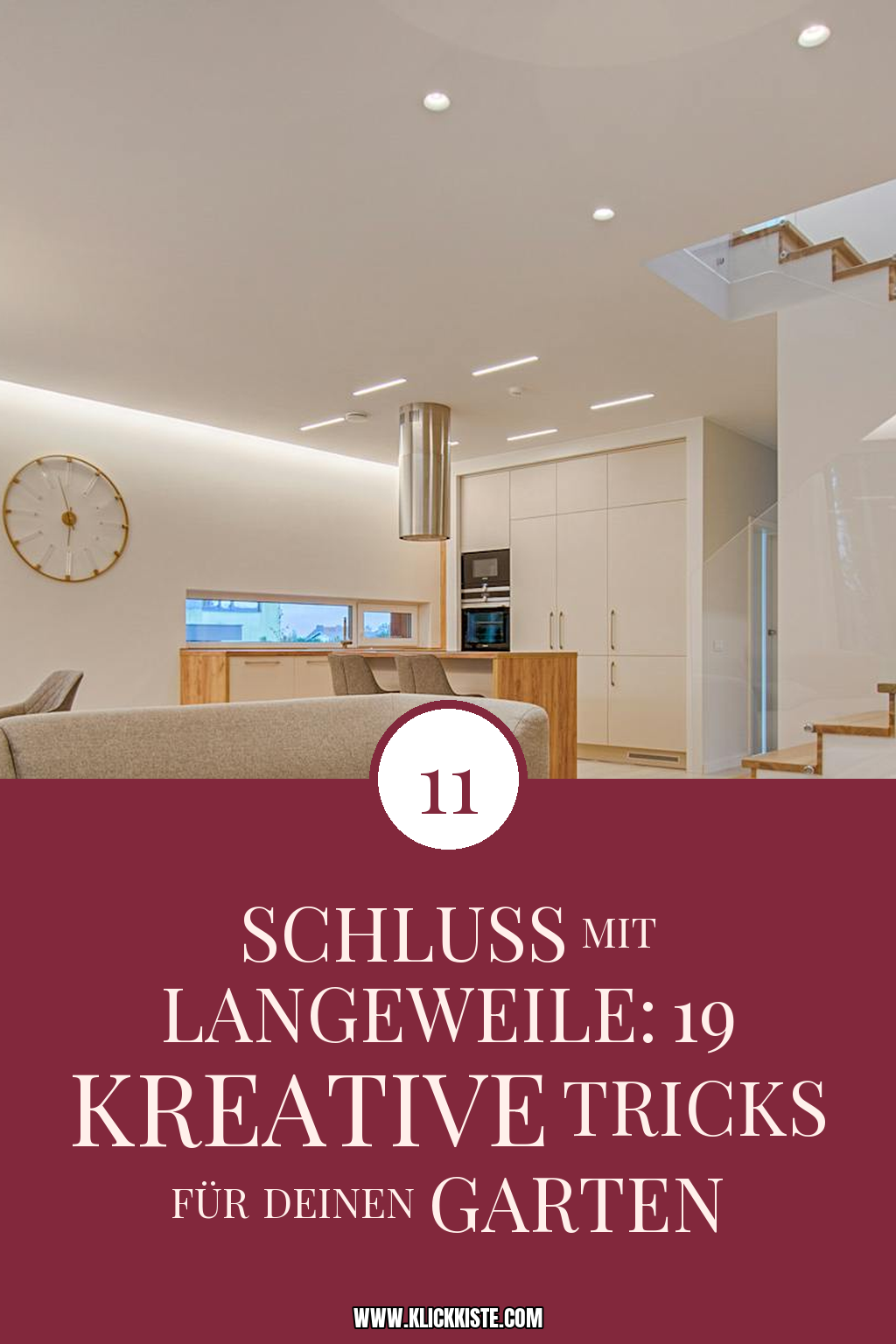 Schluss mit Langeweile: 19 kreative Tricks für deinen Garten