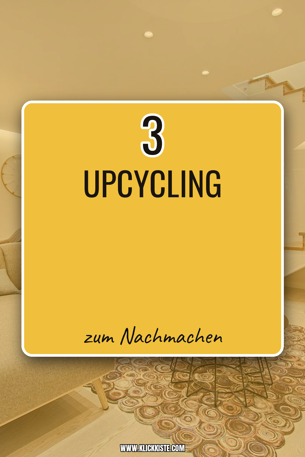 Pinterest Pin So gestaltest du deinen Garten mit Upcycling-Ideen