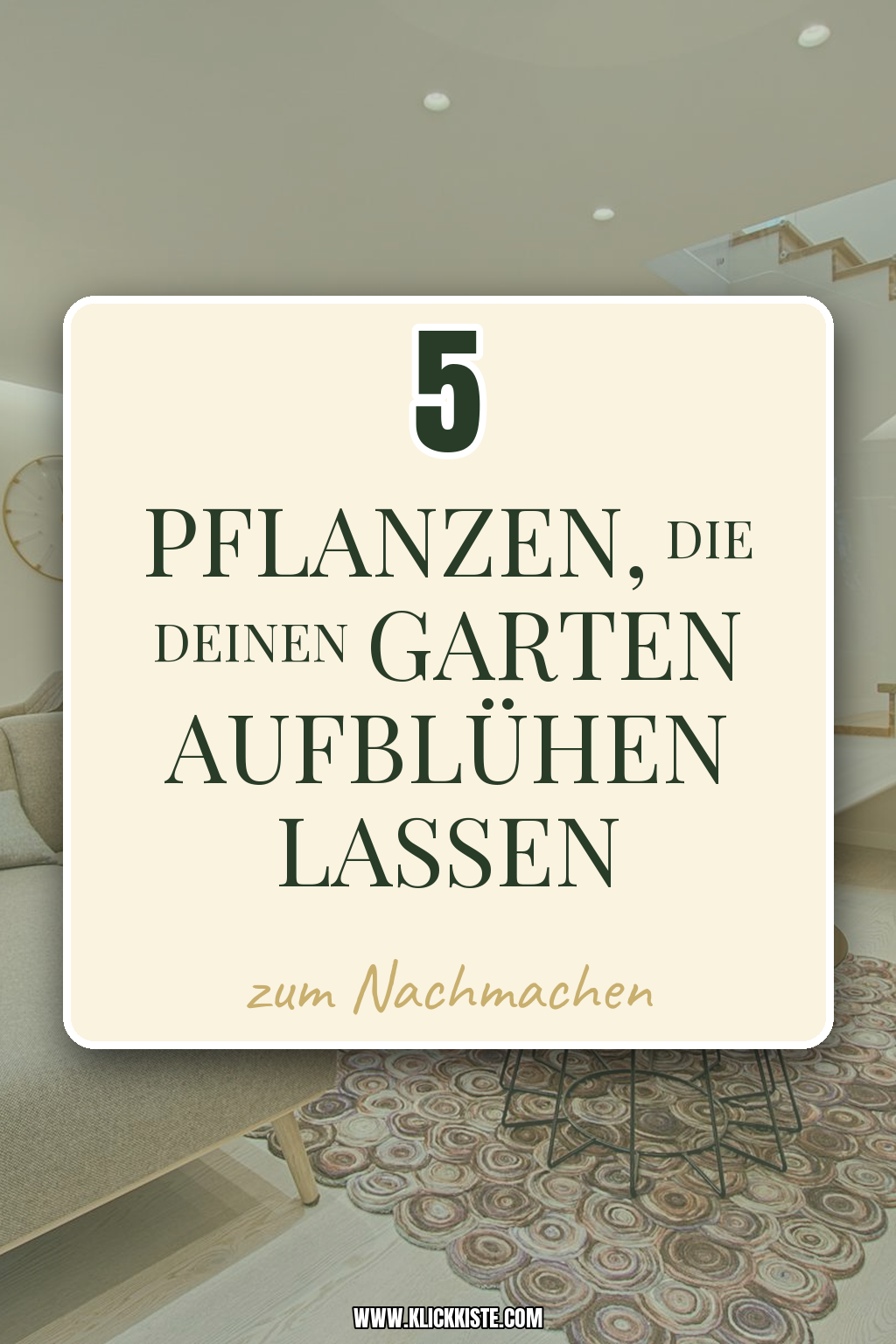 Pinterest Pin Diese Pflanzen bringen Farbe in deinen Garten