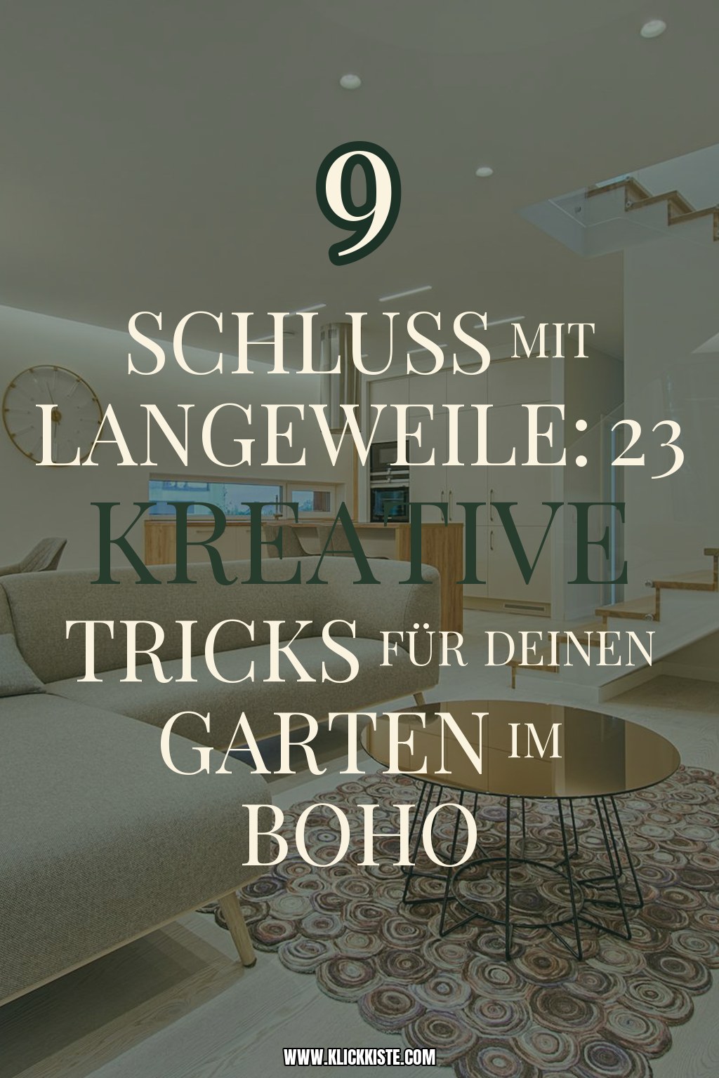 Schluss mit Langeweile: 23 kreative Tricks für deinen Garten im Boho-Stil