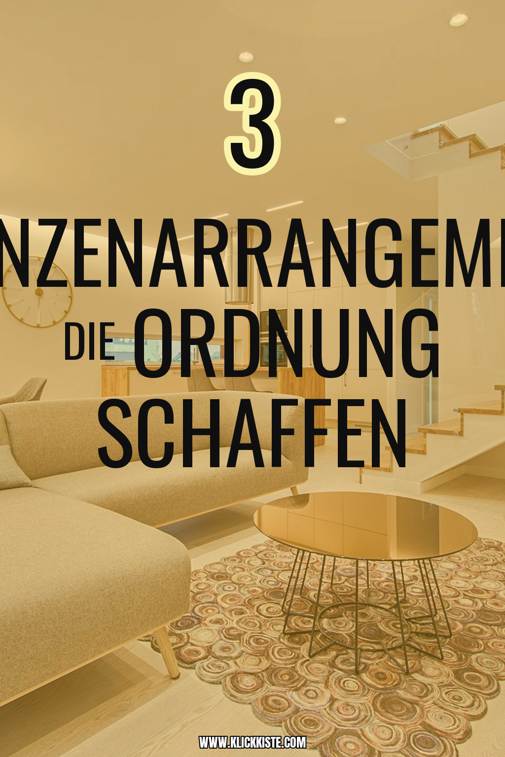 Pinterest Pin Mit diesen 3 Pflanzenarrangements schaffst du Ordnung