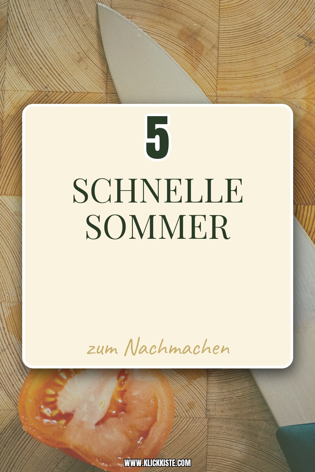 Schnelle Sommer-Rezepte für die Familie: 5 einfache & gesunde Ideen