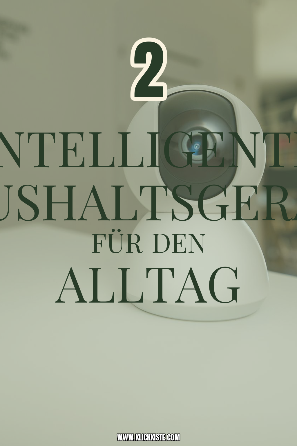 Pinterest Pin Intelligente Haushaltsgeräte für den Alltag