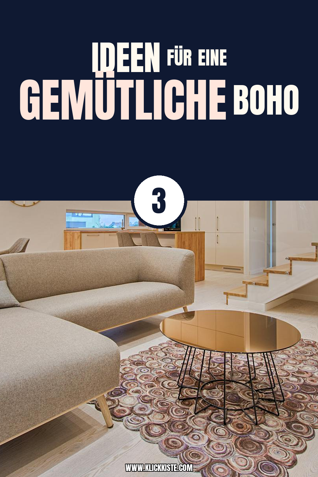 Pinterest Pin So kreierst du eine gemütliche Boho-Lounge-Ecke