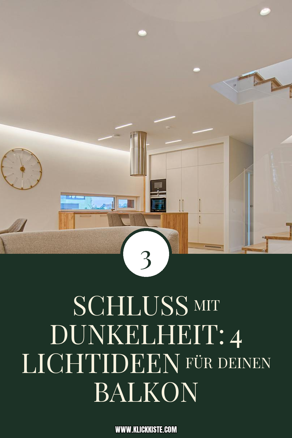 Pinterest Pin Mit Lichterketten und Laternen eine magische Atmosphäre schaffen