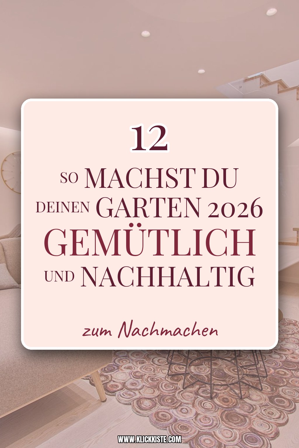 So machst du deinen Garten 2026 gemütlich und nachhaltig