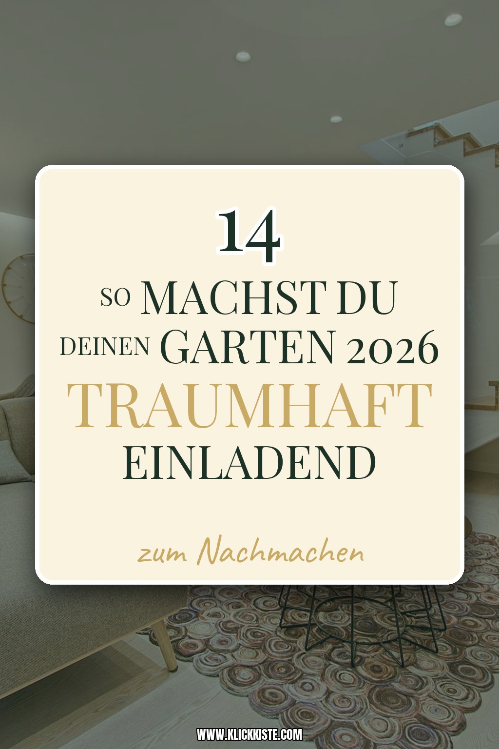 So machst du deinen Garten 2026 traumhaft einladend