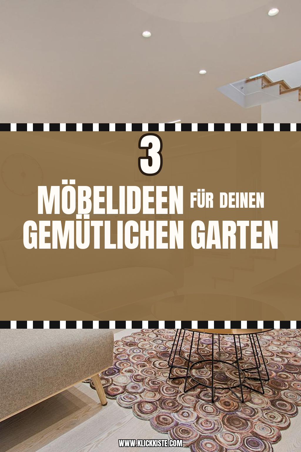 Pinterest Pin Diese Gartenmöbel machen deinen Außenbereich gemütlich