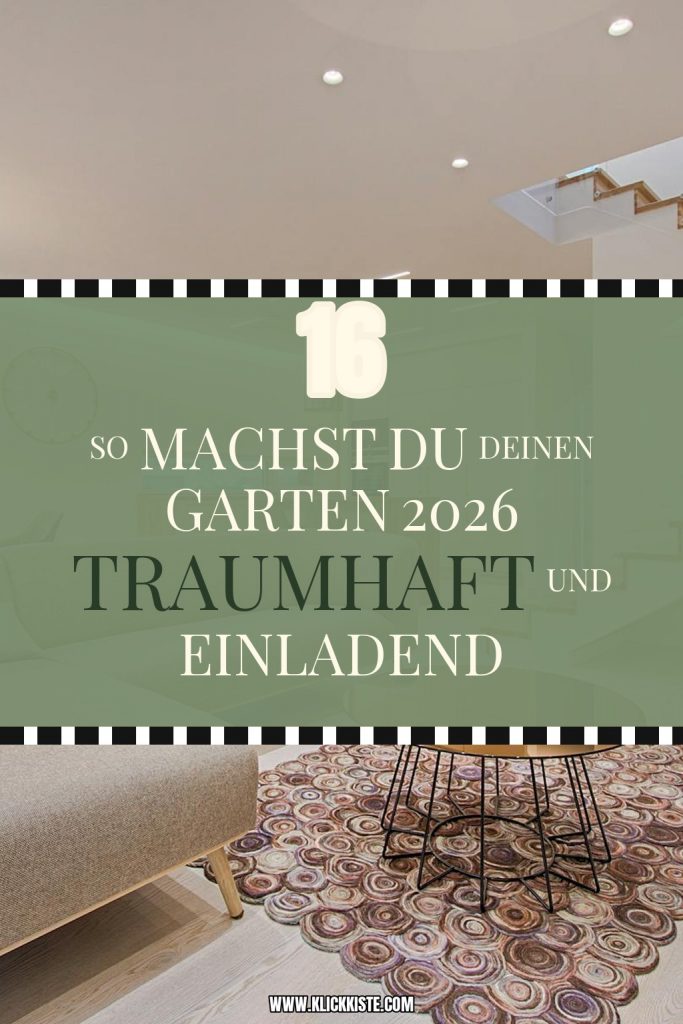 So machst du deinen Garten 2026 traumhaft und einladend