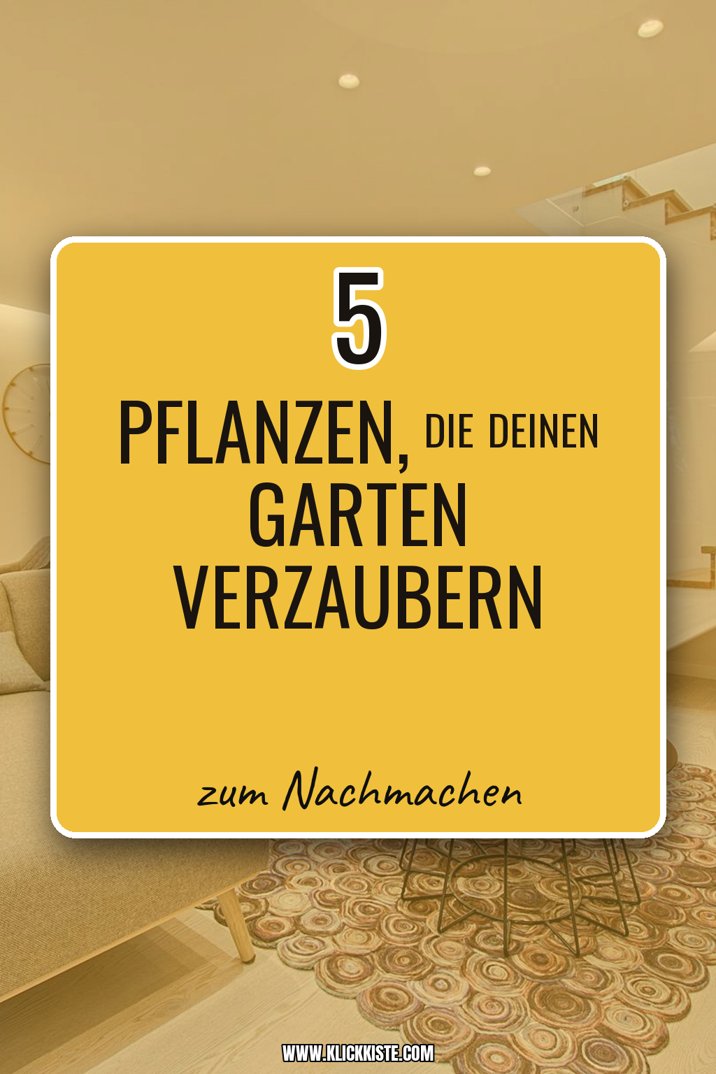 Pinterest Pin Mit diesen Pflanzen wird dein Garten zur Oase