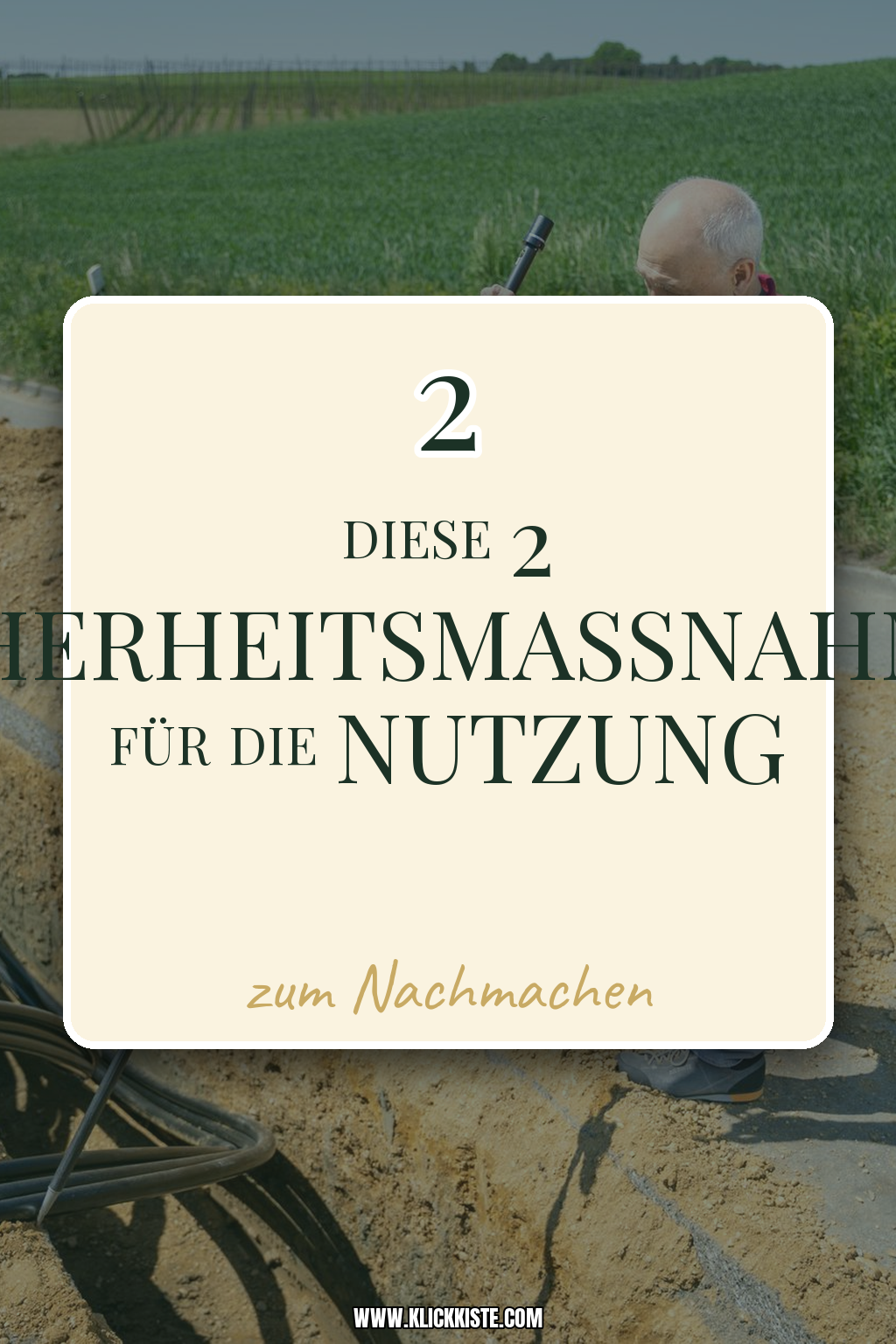 Pinterest Pin Diese 2 Sicherheitsmaßnahmen für die Nutzung