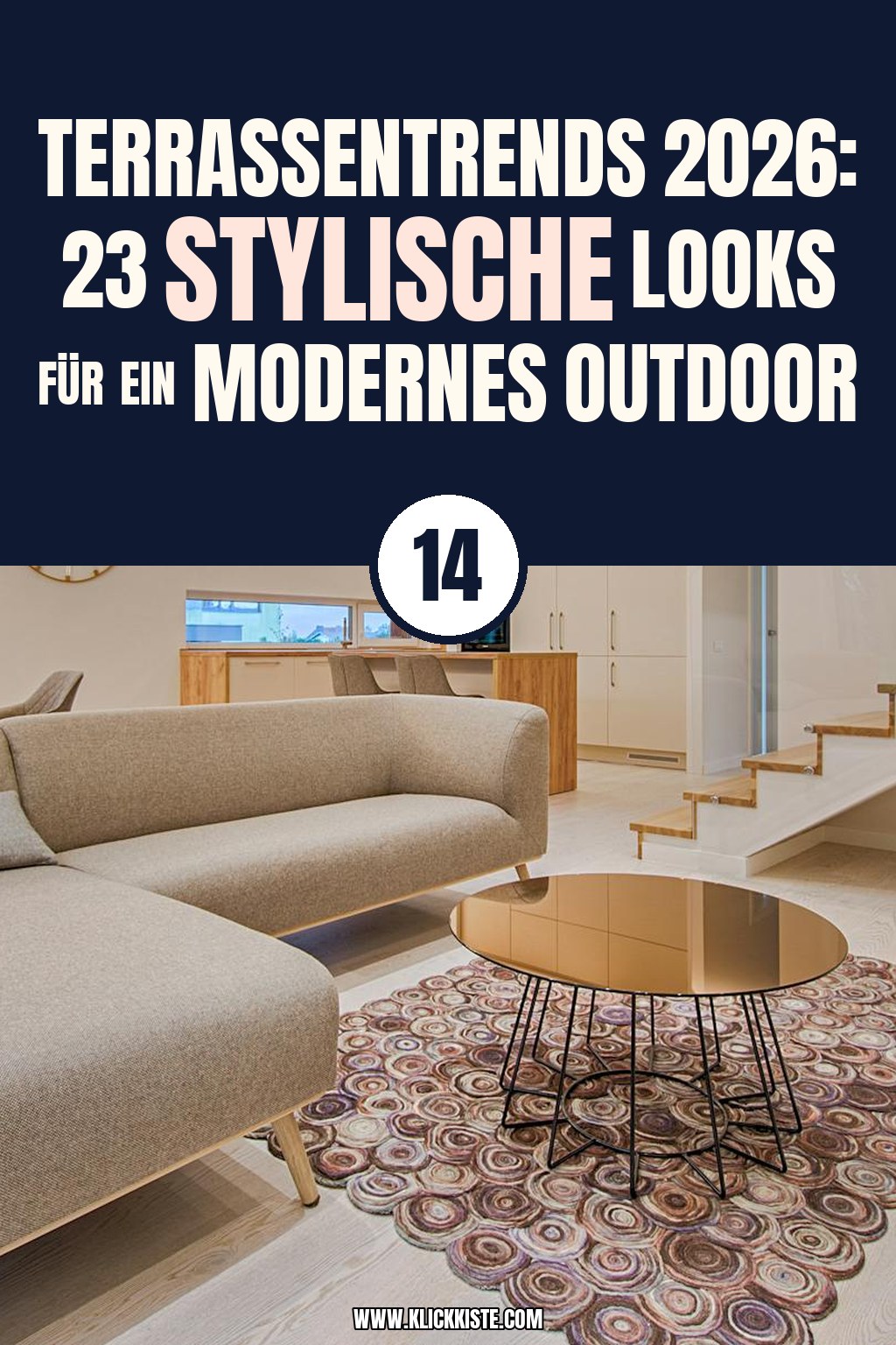 Terrassentrends 2026: 23 stylische Looks für ein modernes Outdoor-Paradies