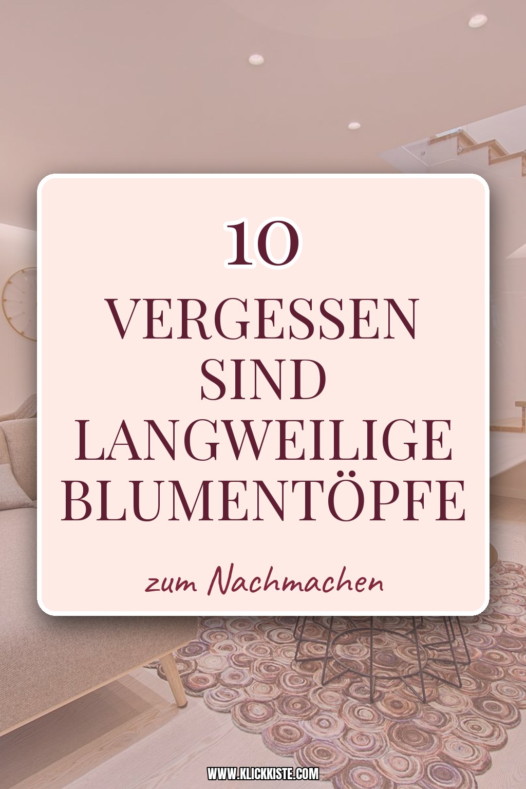 Vergessen sind langweilige Blumentöpfe — das hängt 2026 stattdessen!