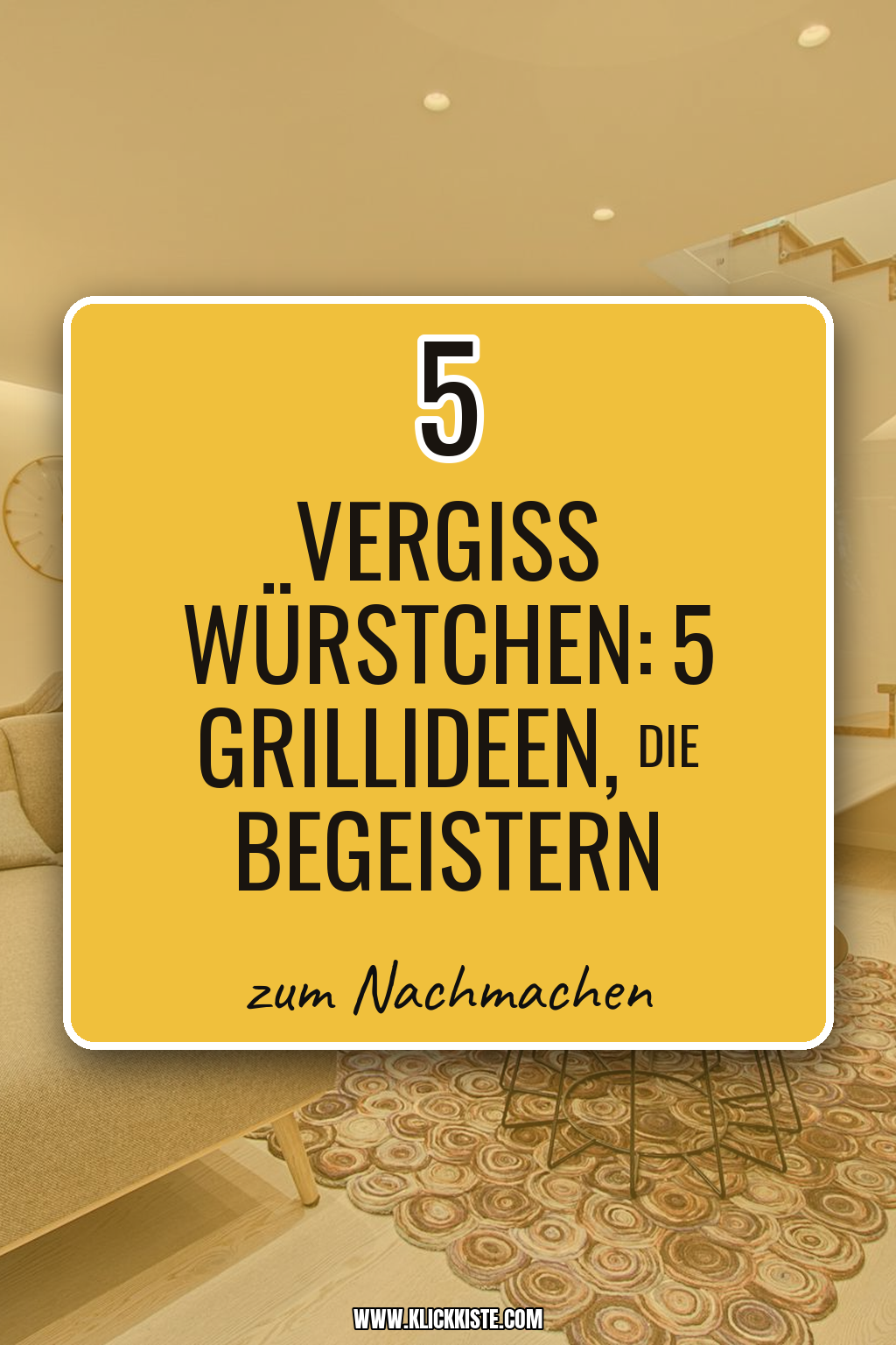 Pinterest Pin Diese 5 Grillideen revolutionieren deinen Sommer
